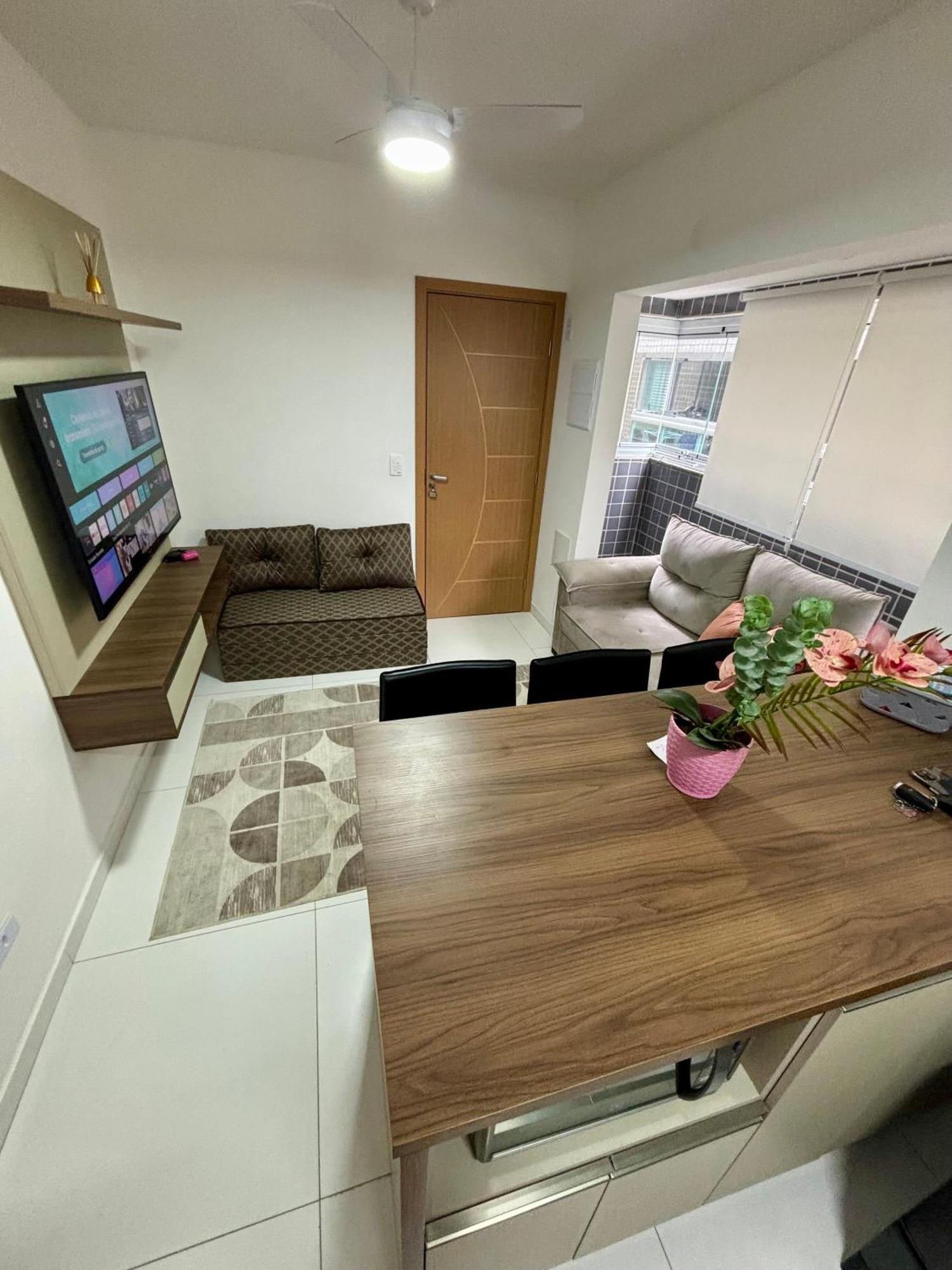 Novo Apto Canto Do Forte, Rua Praia Vista Montanha, Com Wi Fi, Homebeach10, 01 Vaga De Garagem, Melhores Restaurantes Ao Lado Πράια Γκράντε Εξωτερικό φωτογραφία